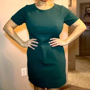 Vici green shift, dress size large